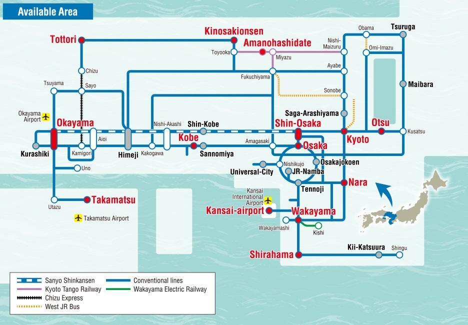 Kansai WIDE Area Excursion Pass - WAmazing